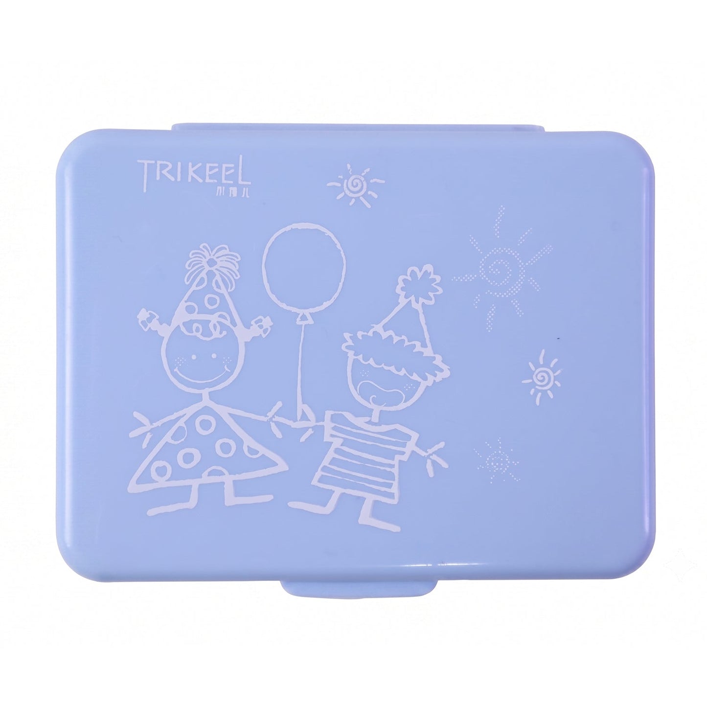 6 Compartment Plastic Pill Organizer Box Portable Medicine Storage Case (1 Pc)