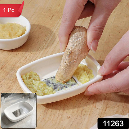 Garlic Ginger Grater Plate  Quick Mess-free Food Prep Tool