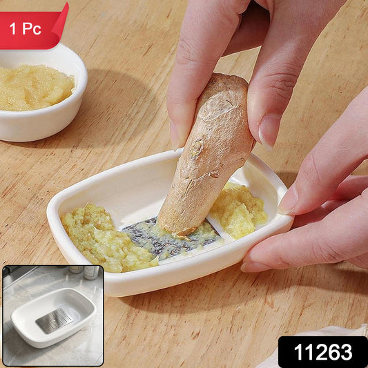 Garlic Ginger Grater Plate  Quick Mess-free Food Prep Tool