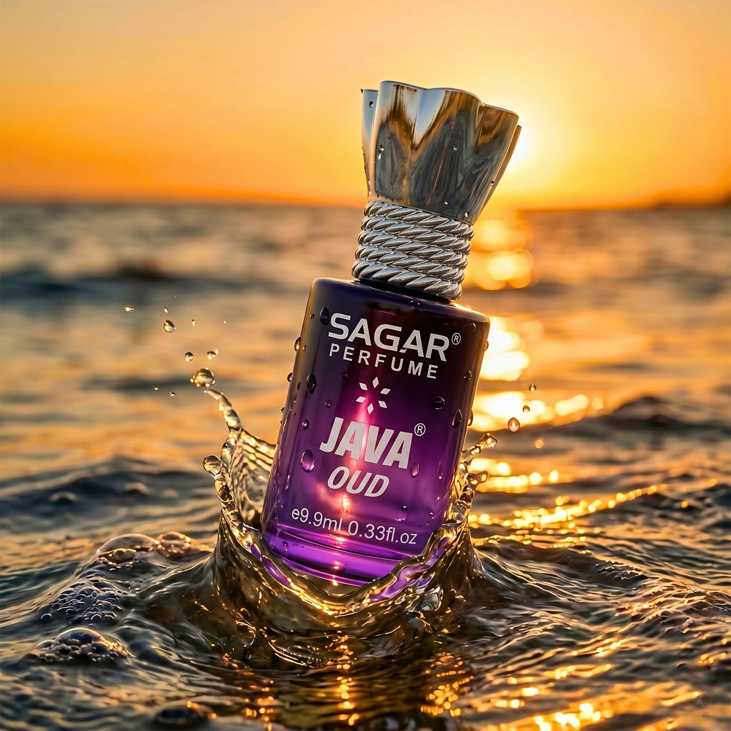 Sagar Java Oud Roll-on Attar Alcohol-free Perfume Oil For Men And Women (9.9 Ml)