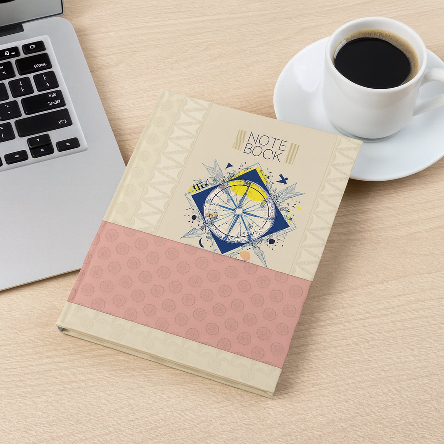 Hardbound Diary  Notebook (1 Pc  100 Pages  240x180mm)