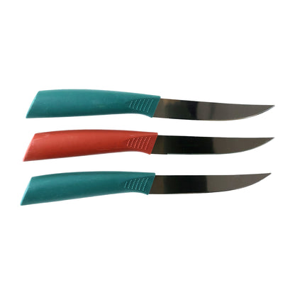Multipurpose Stainless Steel Fruit Knife Set Of 3