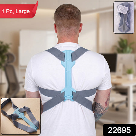 Adjustable Back Posture Corrector Support Belt (1 Pc Large)