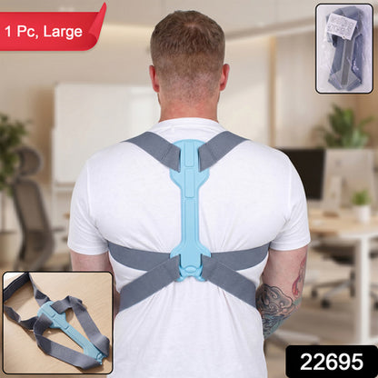 Adjustable Back Posture Corrector Support Belt (1 Pc Large)