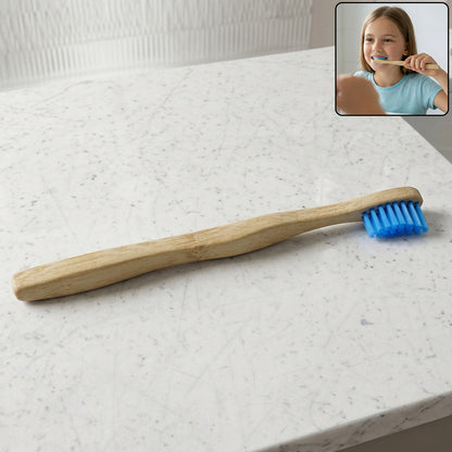 Sustainable Wooden Handle Toothbrush With Soft Bristles (1 Pc)