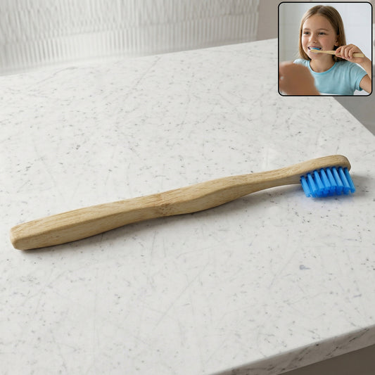Sustainable Wooden Handle Toothbrush With Soft Bristles (1 Pc)